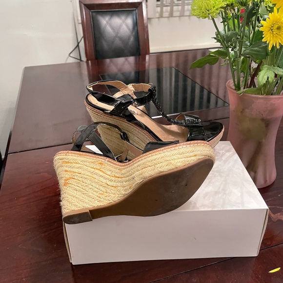 Black platform sandal - Picture 4 of 6